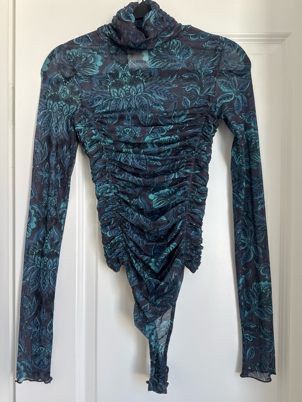 Intimately FP Free People Under It All Printed Bodysuit Southwest Size Small NWT - Picture 2 of 7